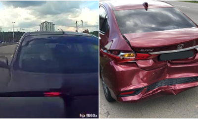 Netizen Shares Experience Getting Rear Ended By A Car, Gets Blamed For 'Stopping' On The Road Instead - World Of Buzz 5