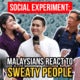 [Social Experiment] Malaysian React To Sweaty People - World Of Buzz