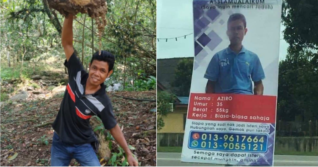 Terengganu Man Creates Banners To Advertise Himself So That He Could Find A Wife - World Of Buzz 3