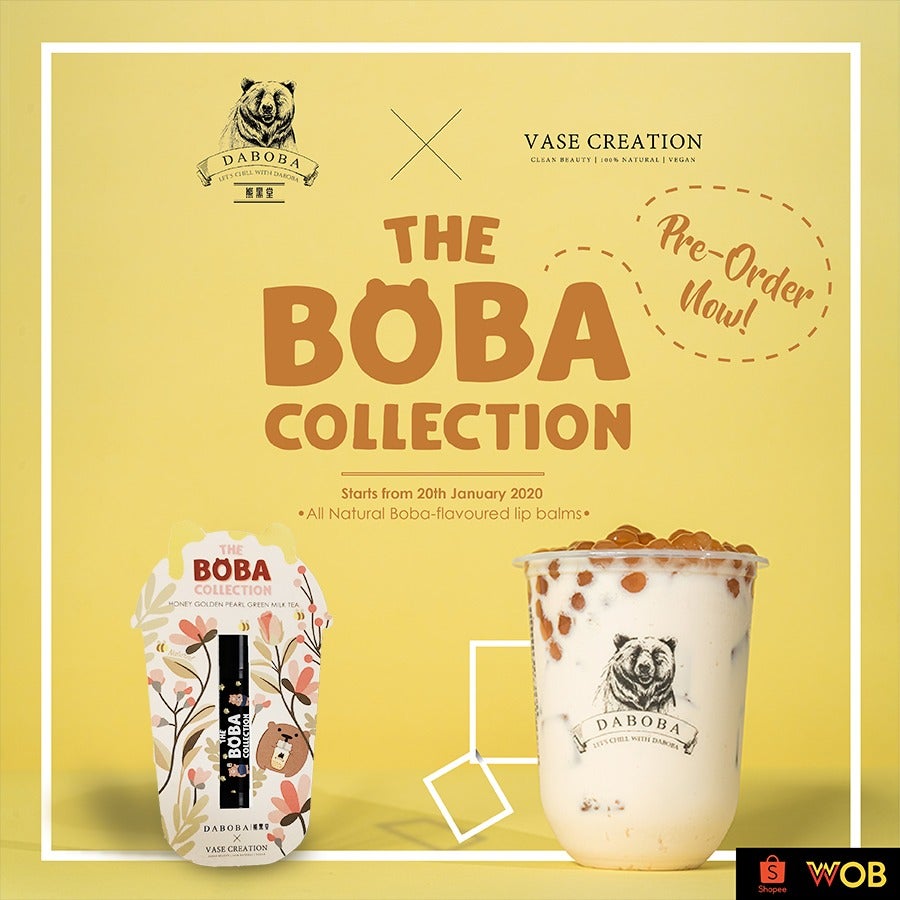 [Test] Omg Daboba Just Launched Exclusive Bubble Tea Flavoured Lip Balms &Amp; Here's How To Get One Yourself! - World Of Buzz 3