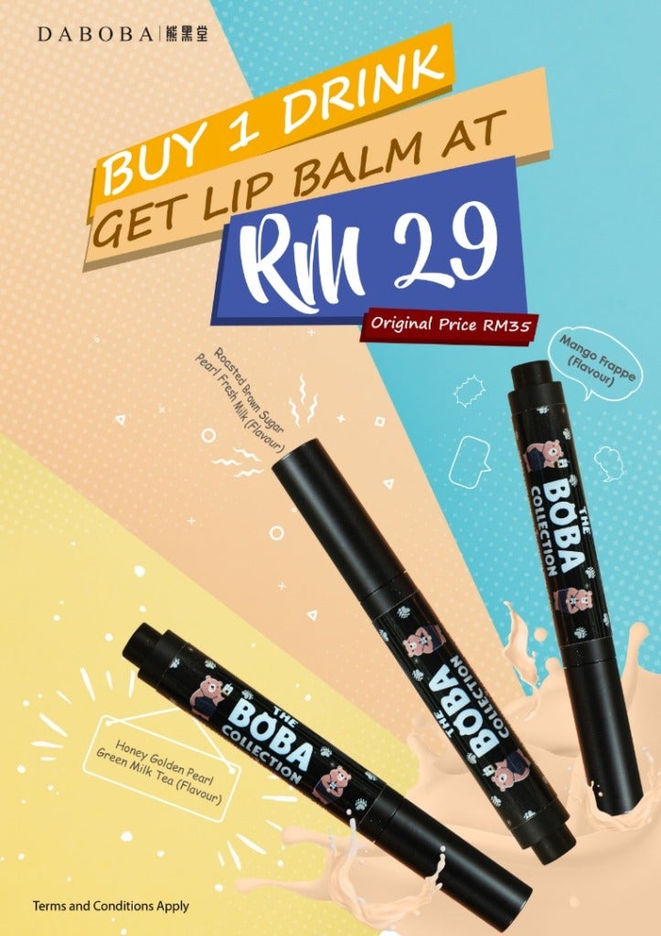[TEST] OMG Daboba Just Launched Exclusive Bubble Tea Flavoured Lip Balms & Here's How to Get One Yourself! - WORLD OF BUZZ 4