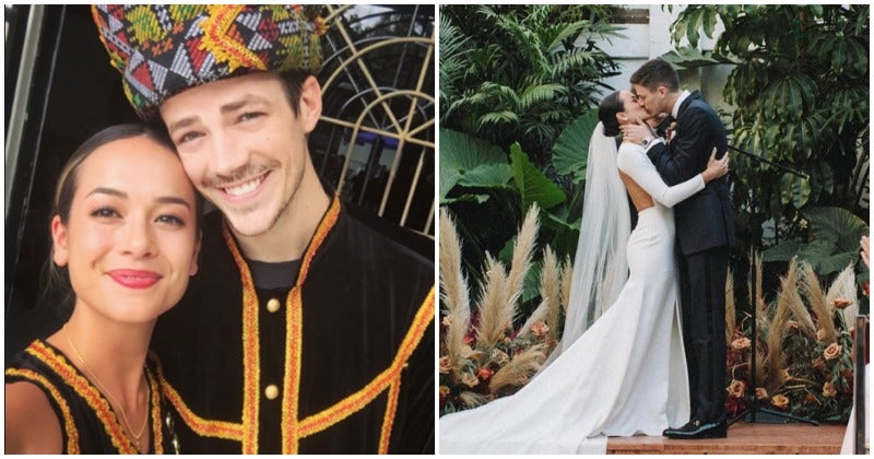 the flash actor grant gustin and sabahan girlfriend is officially off the market world of buzz 2