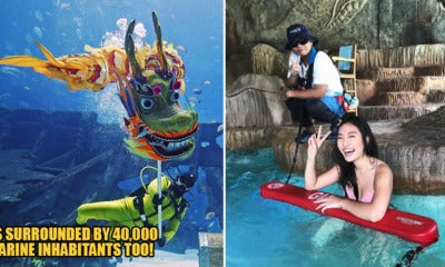 Think Sg Is Boring? These Amazing Activities Including An Underwater Dragon Dance Will Prove You Wrong! - World Of Buzz