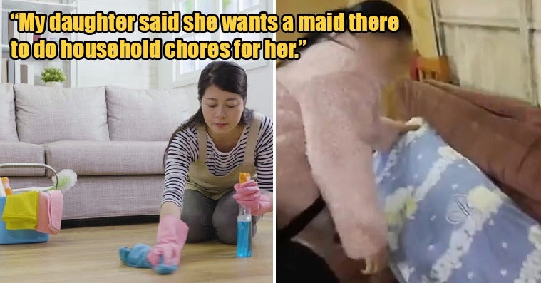 Uni Student Has Never Cooked &Amp; Cleaned Before So Mother Hires Maid For Her - World Of Buzz