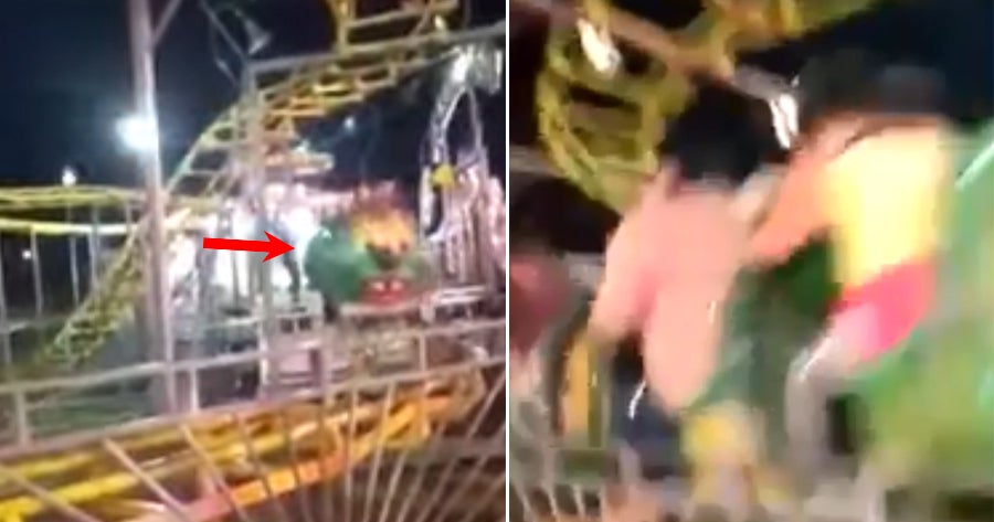 Video: Children’s Fun Chair Broke, Throwing One Victim Out Of The Seat, Injuring Two Carnival Goers - WORLD OF BUZZ