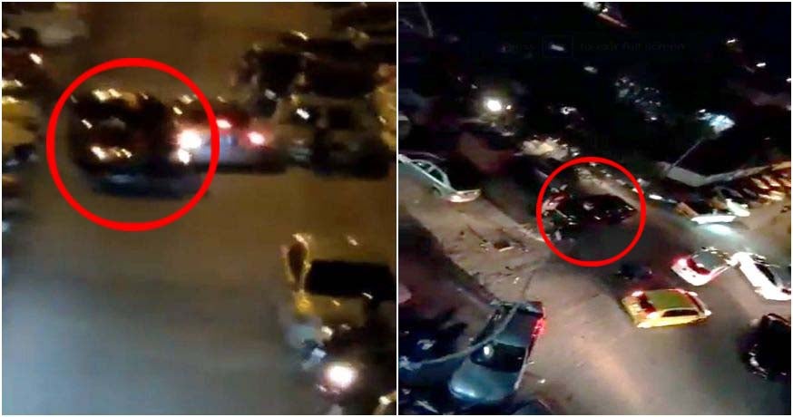 Video: M’sian Drunk Driver Rams Into 11 Cars In Crowded Parking Lot - World Of Buzz