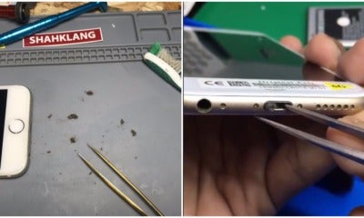 Video: Netizen Shares How To Clean Your Phone Speakers &Amp; Charging Port If They Don'T Work - World Of Buzz 4