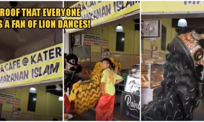 Video: S'Wak Lion Dancers Perform At Malay-Owned Restaurant For Cny, Earns Fans From Netizens - World Of Buzz