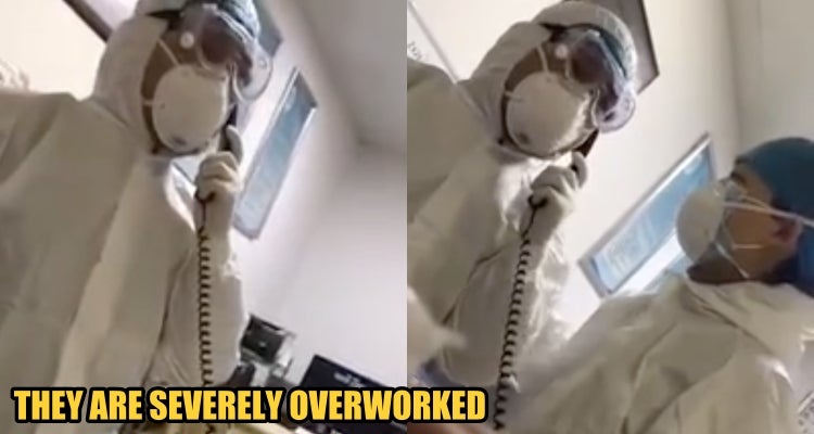 Watch: A Doctor In A Wuhan Hospital Broke Down Because There'Re Too Many Patients Lying Around - World Of Buzz 1