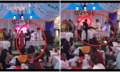 Watch: Groom Shockingly Ruins Wedding By Kicking Champagne, Turns Out The True Culprit Is Someone Else! - World Of Buzz 2