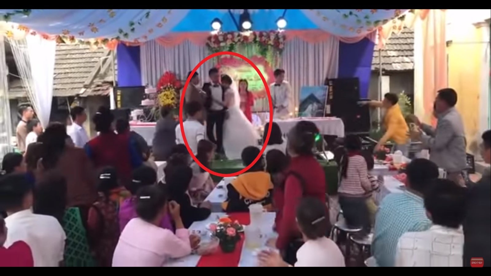 Watch: Groom Shockingly Ruins Wedding By Kicking Champagne, Turns Out The True Culprit Is Someone Else! - WORLD OF BUZZ 3