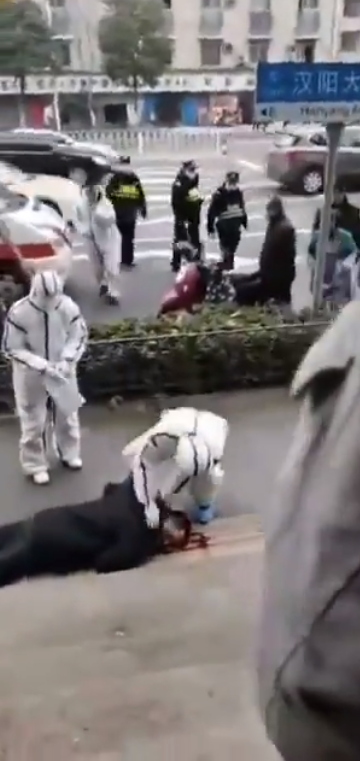 Watch: Remaining Wuhan Citizens Allegedly Collapsing On The Streets After Outbreak Of Wuhan Virus - WORLD OF BUZZ