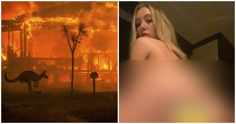 Women Are Selling Naked Pictures Of Themselves To Raise Money To Aid Australia's Bush Fire Relief - WORLD OF BUZZ