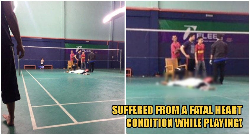 23Yo Selangor Man Tragically Dies From Sudden Heart Problems While Playing Badminton At Night - World Of Buzz