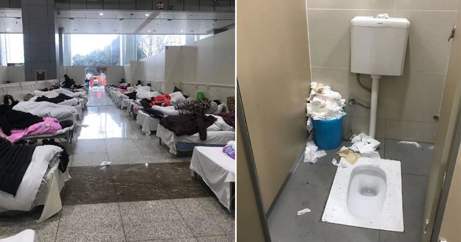 Patients Moved To Exhibition Centre Living In Horrible Conditions - World Of Buzz