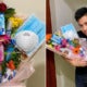 This Guy Made  Anti-Corona Bouquet Out Of Face Mask &Amp; Hand Sanitiser For Valentine'S Day - World Of Buzz