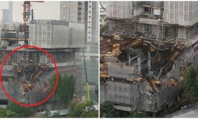 Breaking: Apartment Building In Taman Desa Collapses Partially, Number Of Injured Undetermined - World Of Buzz 1
