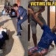 Dangerous Tiktok Prankers Swoop Their Legs From Behind And Make Victims Fall Flat On The Ground - World Of Buzz