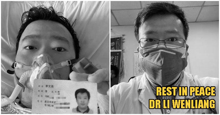 Doctor Who Tried To Warn The World About The Wuhan Coronavirus Has Passed Away At 34-Years-Old - WORLD OF BUZZ 3