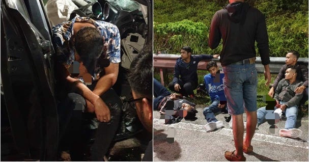 Drunk Driver Crashes Into A Car And Three Motorbikes, Killing One In Negeri Sembilan - World Of Buzz 5