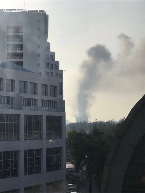 If You Saw Lots of Smoke On Your Morning Drive Around Sunway & Subang, This Is What Happened - WORLD OF BUZZ