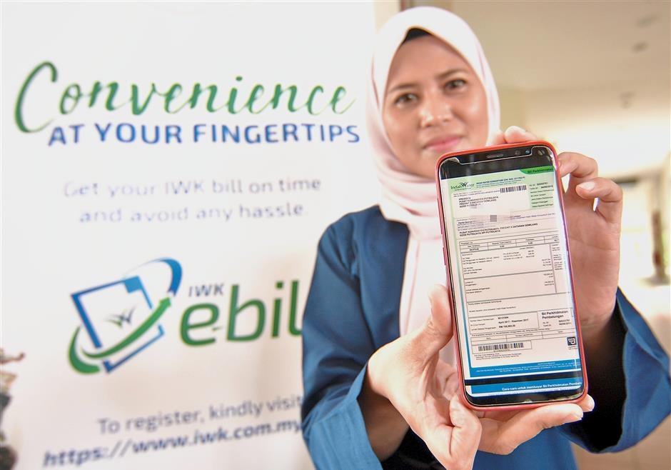 Indah Water Will Be Charging RM2 for Printed Bills Starting July 2020, Users Urged to Register for e-Billing - WORLD OF BUZZ