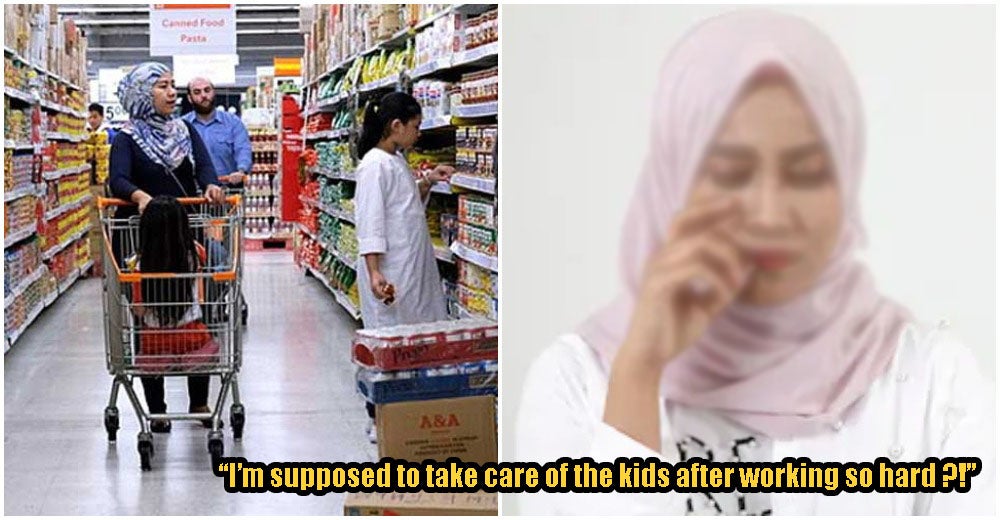 Kind M'sians Pay Mum's Bills After Husband Scolds Her For Buying Groceries To Feed Their Kids - WORLD OF BUZZ
