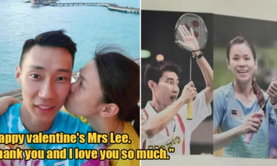 Datuk Lee Chong Wei Dedicates Valentine'S Day Post To H - World Of Buzz
