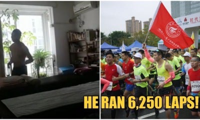 Man Stays At Home Due To Wuhan Virus, Exercises By Running 50Km Around Tables In His House - World Of Buzz