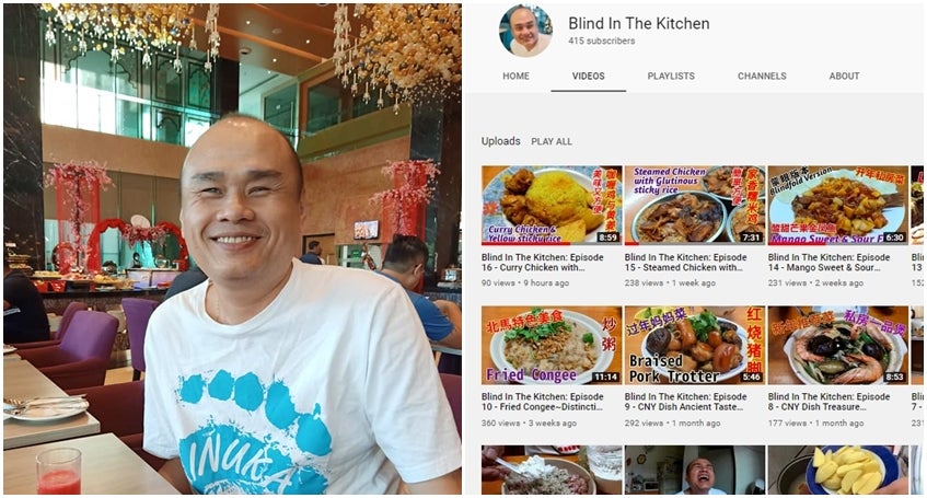 Meet Mr Low, A Blind Chef With His Own Youtube Channel! - World Of Buzz 5