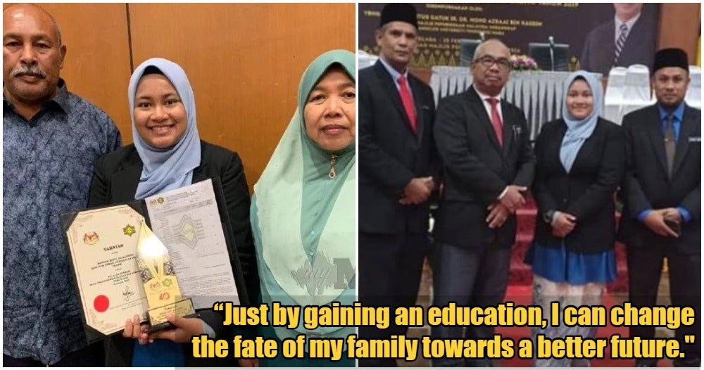Meet Nuraini, The Daughter Of A Garbage Truck Driver &Amp; A Stpm Top Student - World Of Buzz