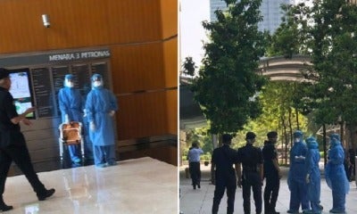 Moh Confirms Suspected Wuhan Virus Case In Klcc After Photos Of Hazmat Team There Go Viral - World Of Buzz 4