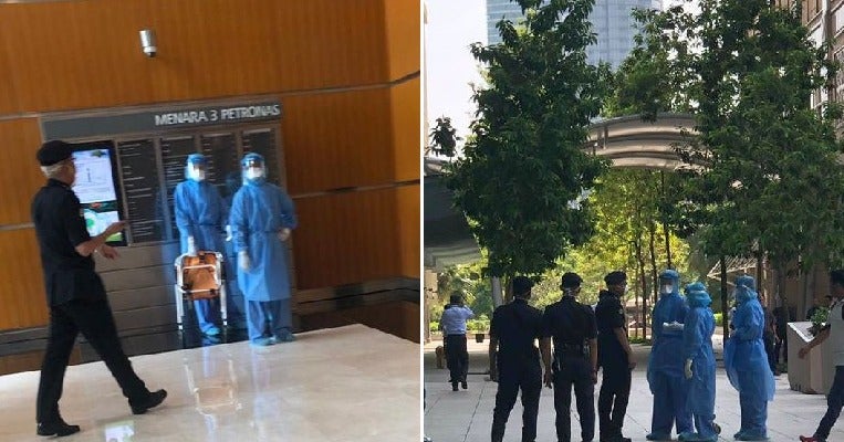 Moh Confirms Suspected Wuhan Virus Case In Klcc After Photos Of Hazmat Team There Go Viral - World Of Buzz 4