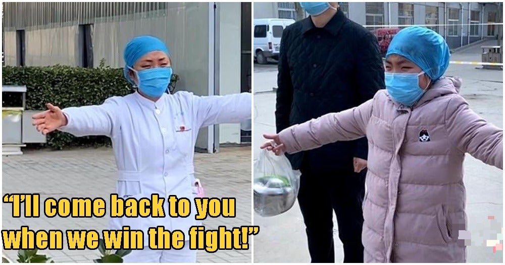 “Mum, I Miss You A Lot!” 9Yo Girl Tearfully Air Hugs Mum Staying In Hospital To Treat Wuhan Patients - World Of Buzz 1