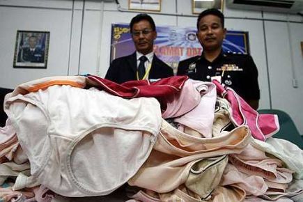 PDRM Officer Arrested For Breaking & Entering To Steal Colleague's Bras & Panties - WORLD OF BUZZ
