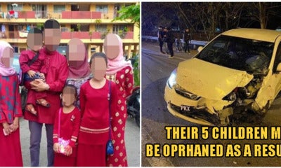 Penang Drunk Driver Crashes Into Motorbike &Amp; Kills Father Of 5, Wife Left In Intensive Care - World Of Buzz 1