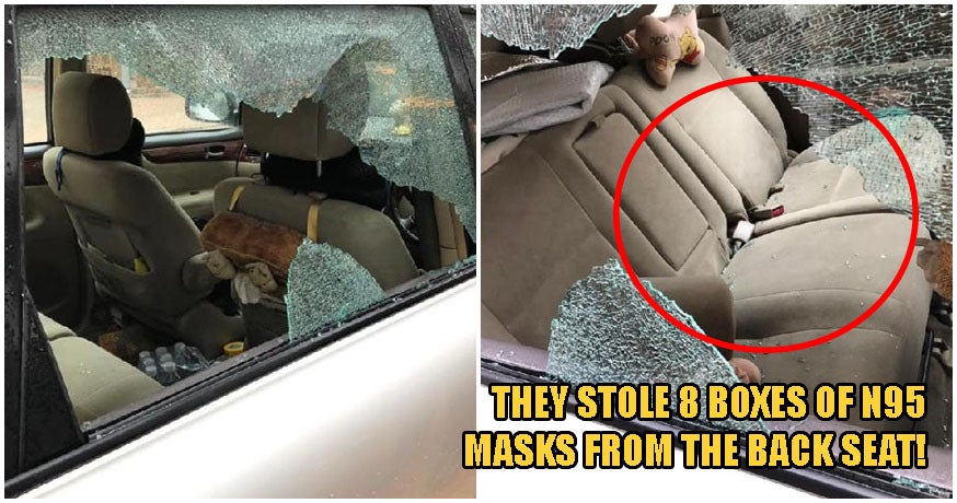 People Are Now Breaking Into Locked Cars To Steal Boxes of FACE MASKS Amid Supply Shortage - WORLD OF BUZZ