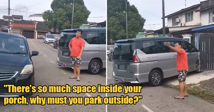 Watch: M'sian Man Insists Woman Move Her Car So Her Can Reverse, She Tells Him &Quot;There's Plenty Of Space - World Of Buzz