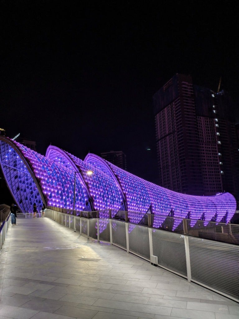 The Beautiful Saloma Link Is Now Open For Pedestrians, Connecting Kampung Baru And Jalan Ampang - World Of Buzz 3