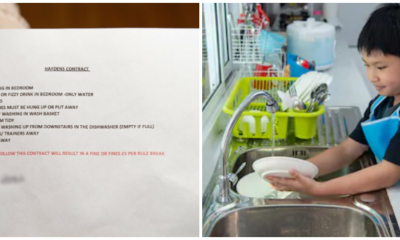 This Genius Mother Made Her Kids Sign A Contract &Amp; Imposed Fines If They Didn'T Do Their Chores - World Of Buzz 1