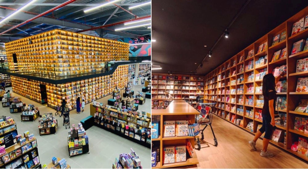 This New Bookstore In Johor Is Filled With a MILLION Books And We Just