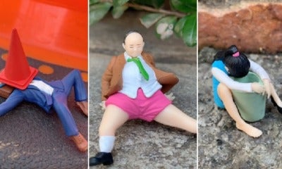 This New Line Of Capsule Toys Showing Drunk People In Relatable Situations Are Hilariously Cute - World Of Buzz 9