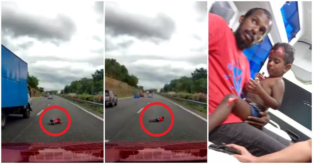 Video: Baby Gets Flung Out Of Civic After Colliding With Myvi Racing Illegally On PLUS Highway - WORLD OF BUZZ 7