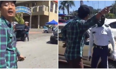 Video: M'Sian Man Yells At Kajang Officer For Giving Him A Rm10 Saman &Amp; Kicks Person Recording - World Of Buzz 1