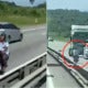 Video: Rider Rides Motorbike Against The Traffic On A Highway, Narrowly Escapes Big Lorry - World Of Buzz 3