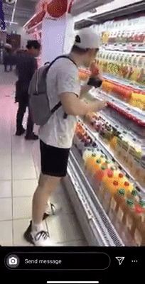Video: S'porean Drinks From New Juice Bottle Then Places It Back On Shelf, Says Its 'How To Spread Wuhan' - World Of Buzz