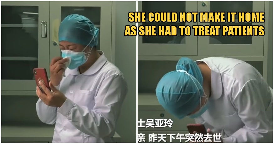 Video: Wuhan Nurse Breaks Down Learning Her Mother Had Died, But Gets Back To Work Immediately After - World Of Buzz