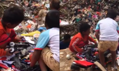 Videos Of Orang Asli Children Rummaging For Toys In Landfill Leaves Netizens Saddened - World Of Buzz 3
