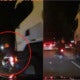 Watch: Biker Barely Escapes Getting Run Over By A Huge Truck - World Of Buzz 3