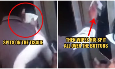 Watch: Man Deliberately Spits On Tissues &Amp; Wipes Them Over Elevator Buttons Amid Wuhan Virus Crisis - World Of Buzz